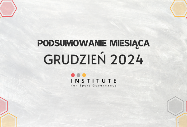 Zobacz co działo się w grudniu 2024 w zespole ISG!