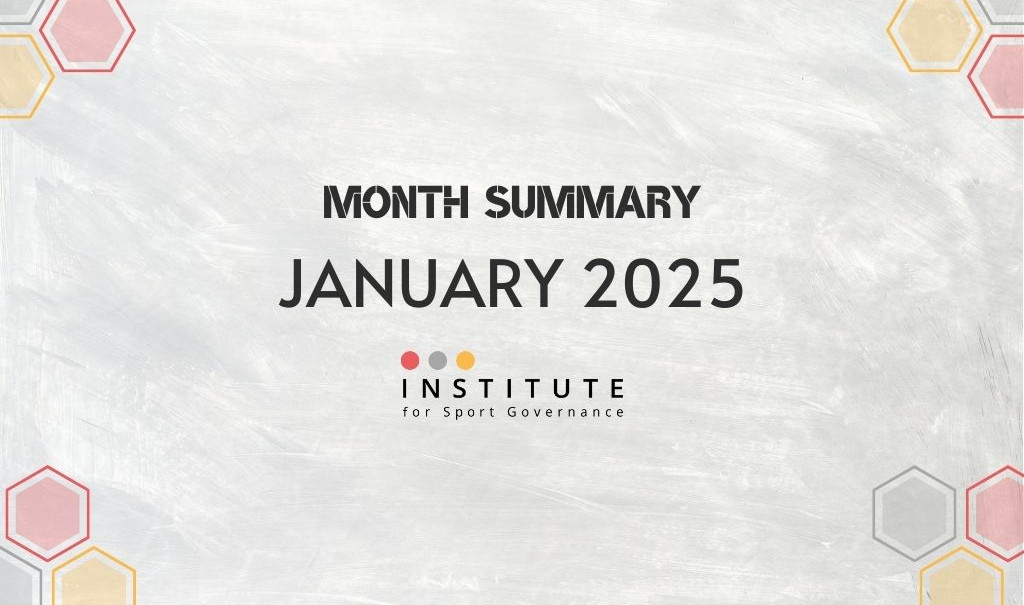 Find out about ISG activities in the month summary