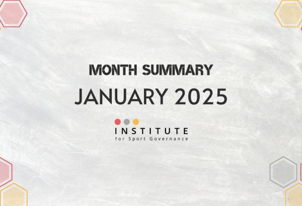 Find out about ISG activities in the month summary