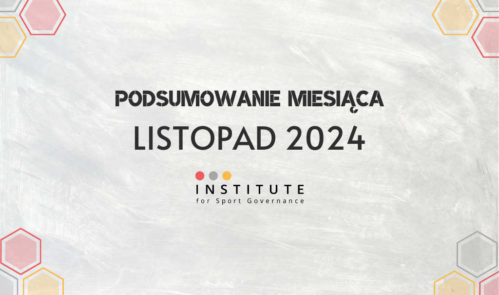 Podsumowanie miesiąca ISG - Listopad 2024