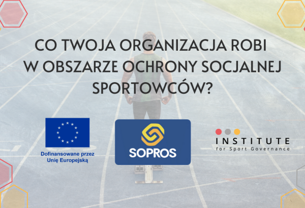 Wypełnij kwestionariusz projektu SOPROS i wesprzyj wsparcie socjalne dla sportowców!