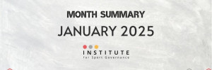 Find out about ISG activities in the month summary