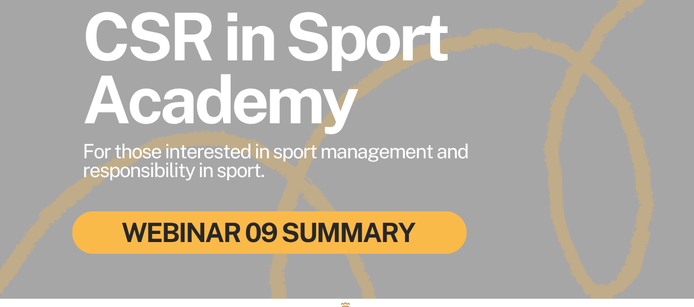 ESG in sport